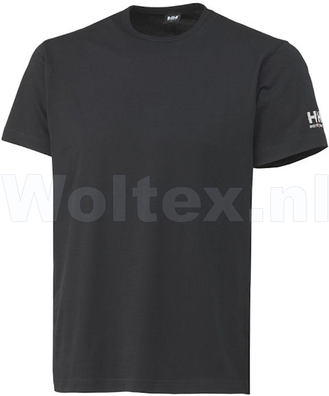 Helly Hansen T-shirts Salford 79181 katoen zwart(990)